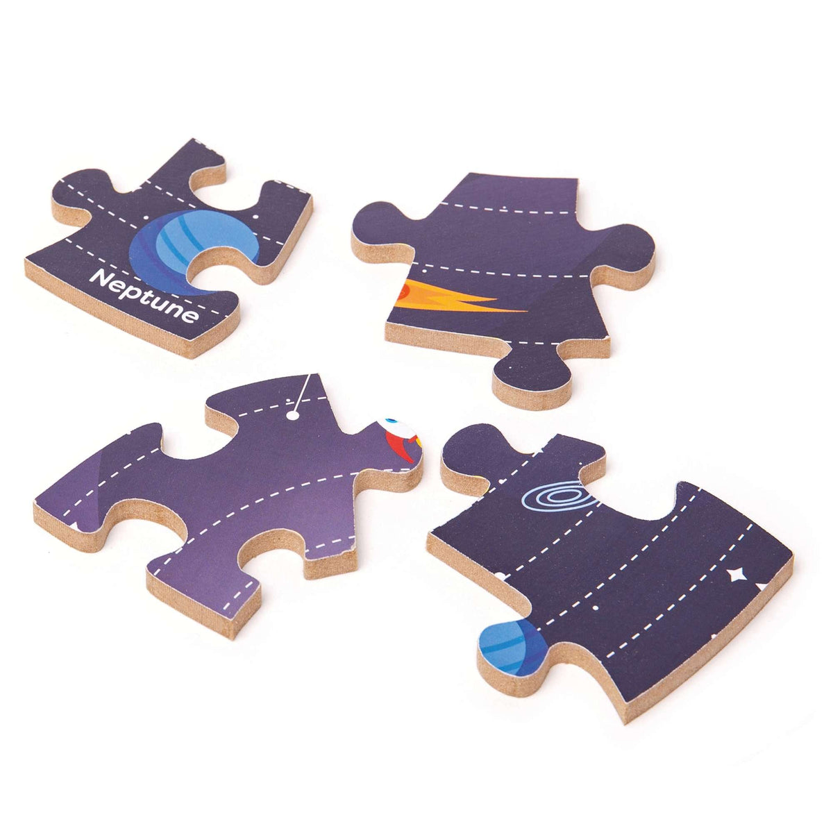 Bigjigs Toys Space Explorer Solar System Floor Puzzle - 50 Pieces