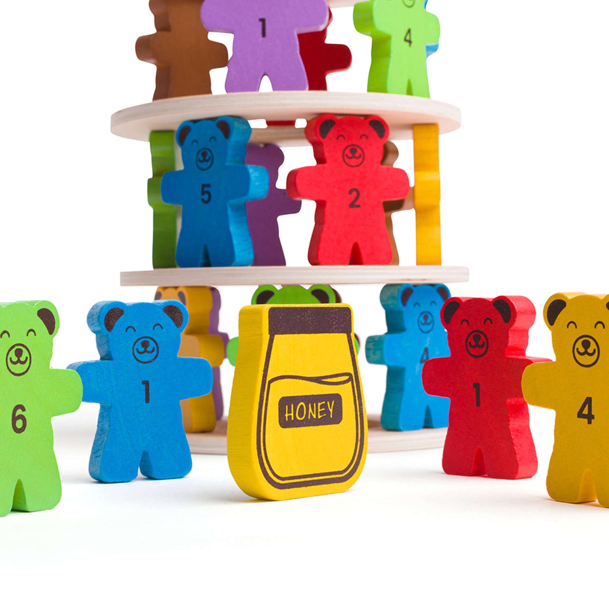Bigjigs Toys Tumbling Teddies Wooden Game
