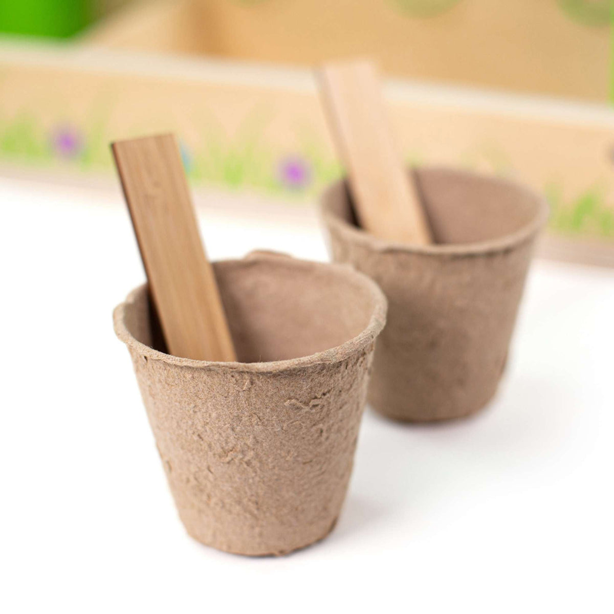 Bigjigs Toys Kids Gardening Caddy & Tool Set