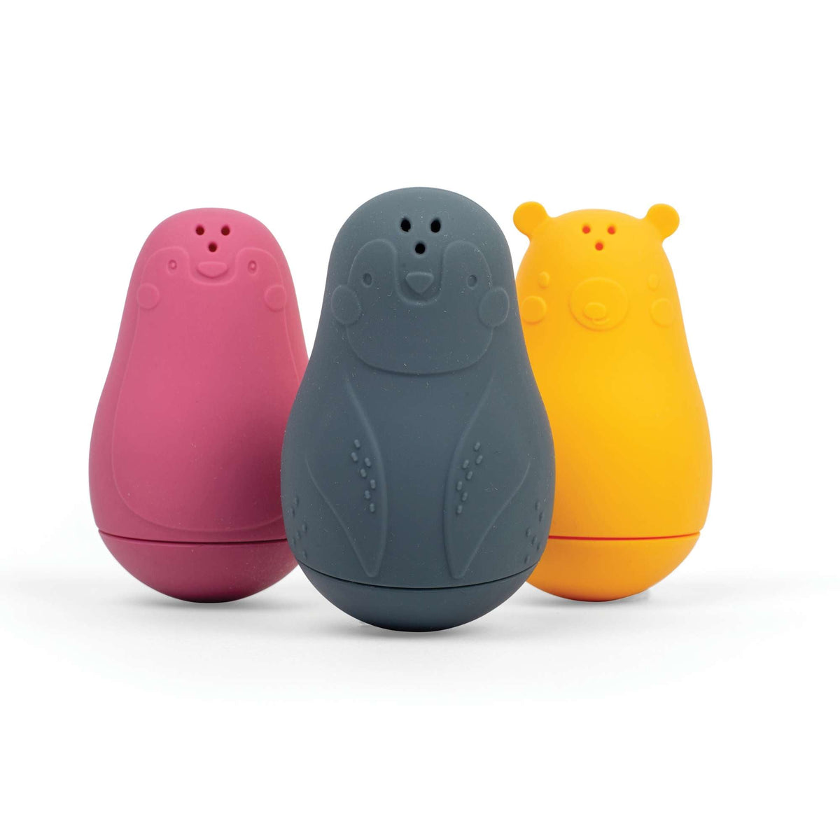Bigjigs Toys Silicone Bath Buddies - Set of 3