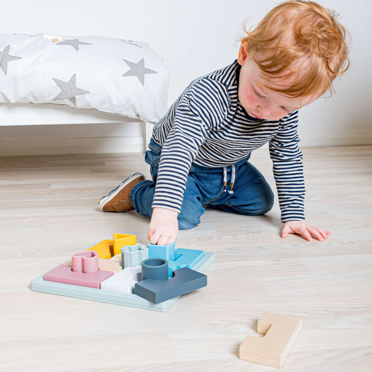 Bigjigs Toys Wooden Mosaic Shape Puzzle