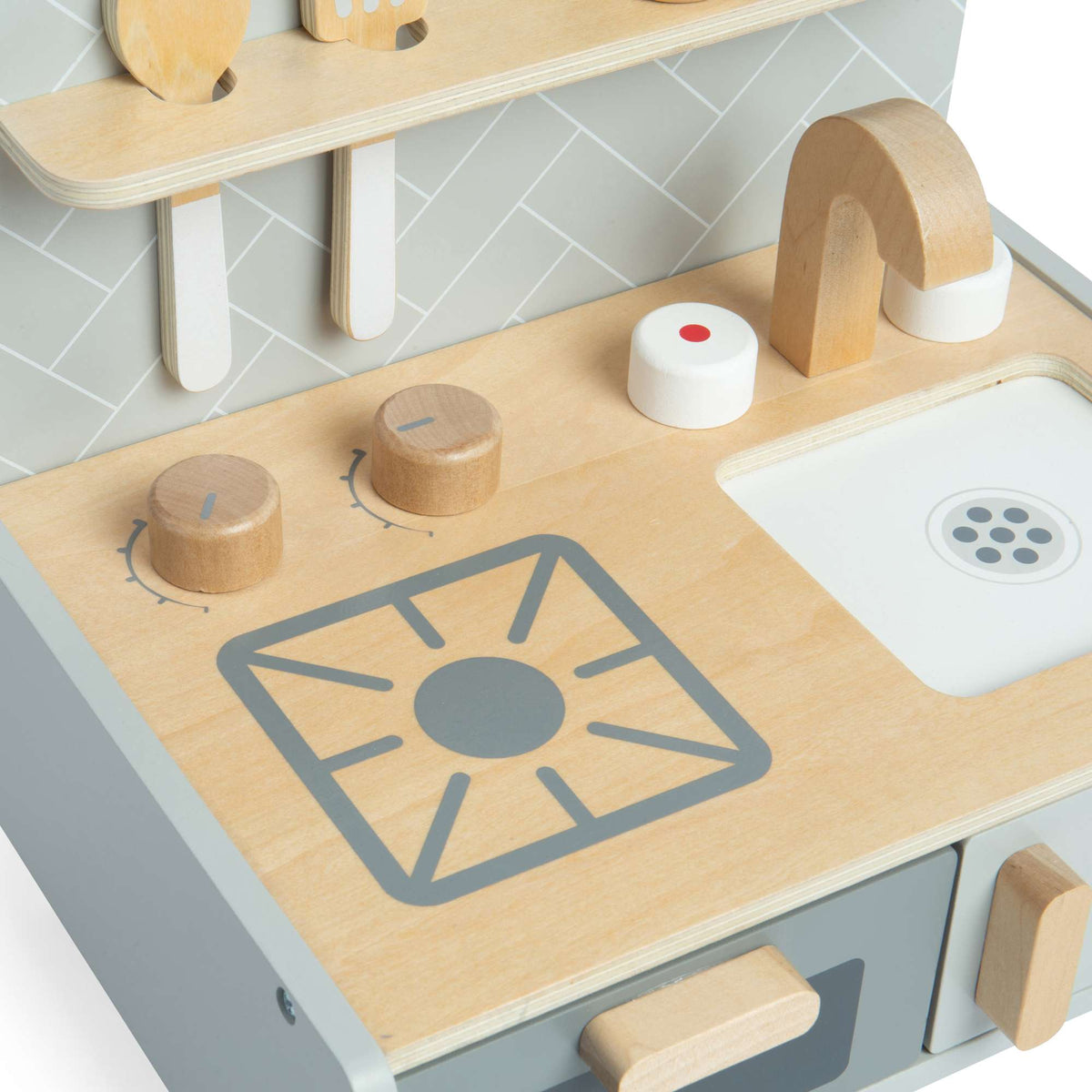 Bigjigs Toys Wooden Tabletop Kitchen