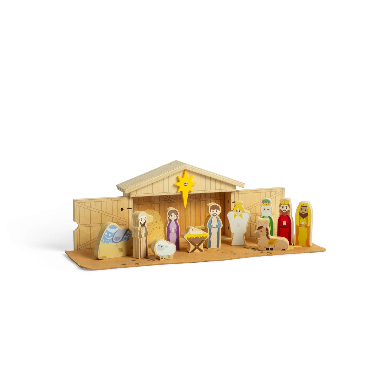 Bigjigs Toys Wooden Nativity Set