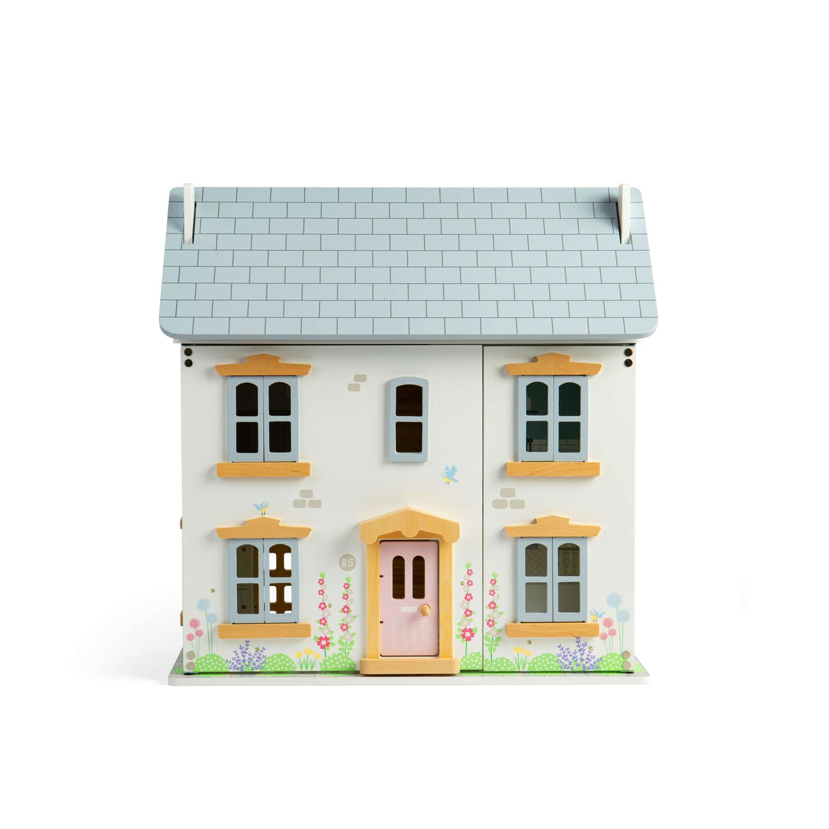 Bigjigs Toys Summer Cottage Wooden Doll's House