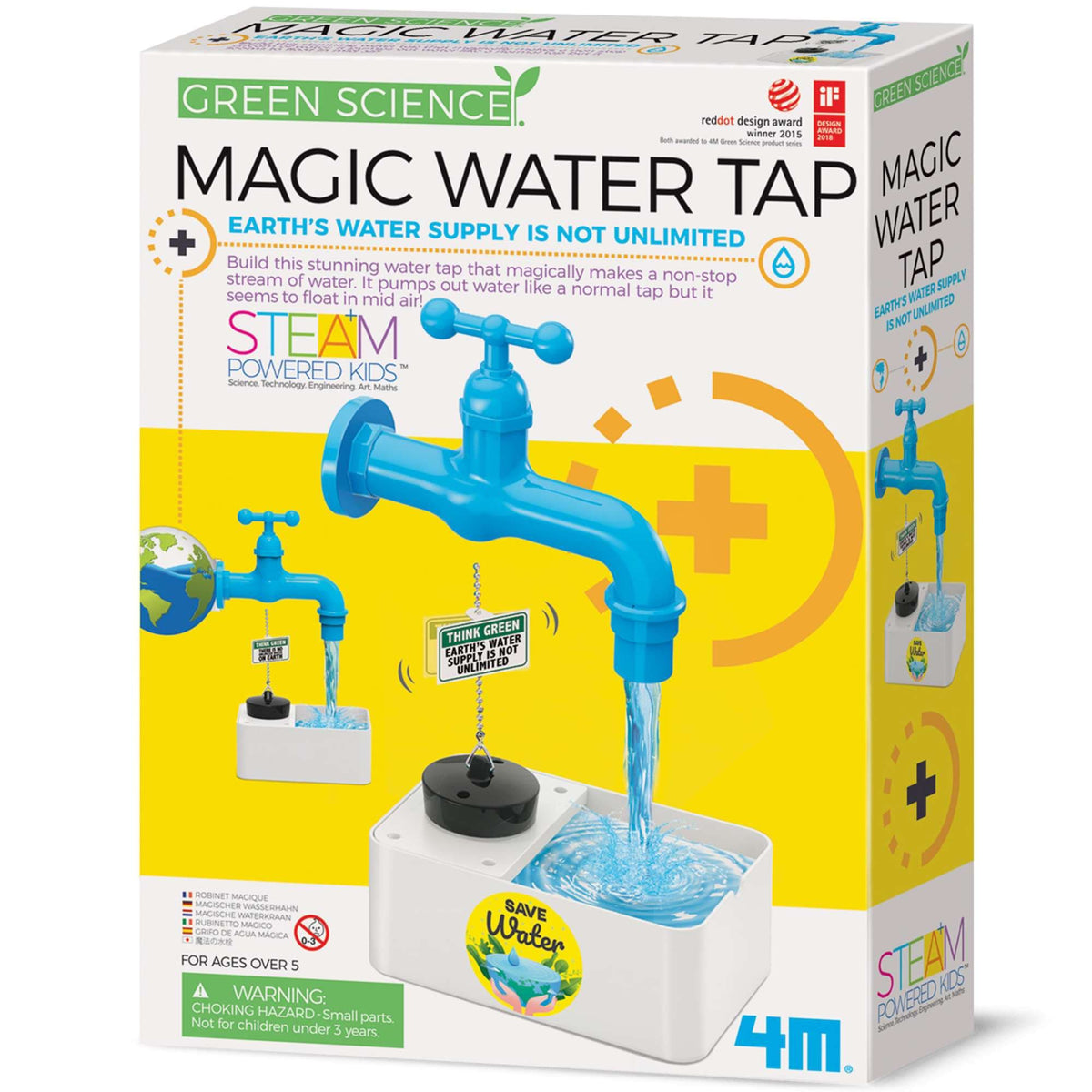 4M Science Kit 4M Green Science Magic Water Tap Kit