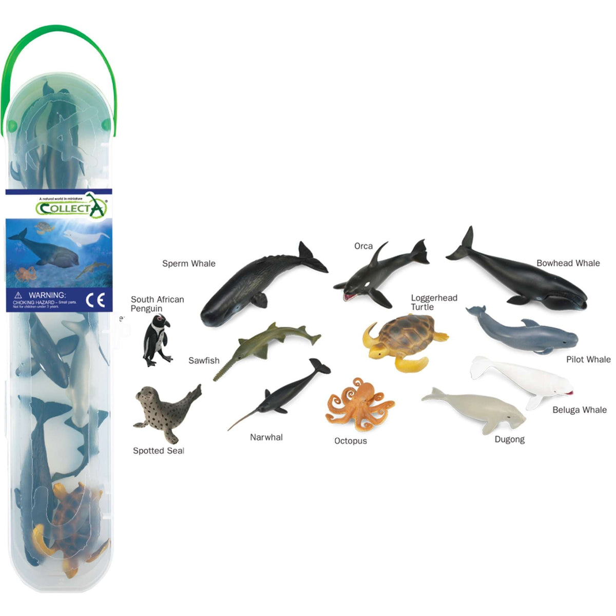CollectA Mini Sea Animals Box 2 - 12 Figures