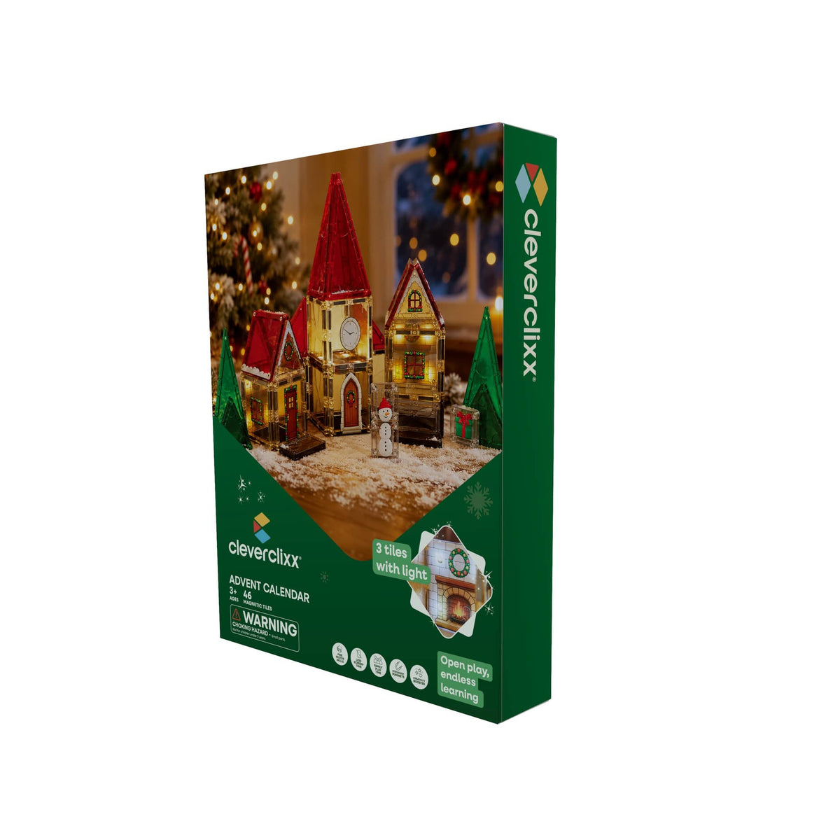 Cleverclixx Advent Calendar Cleverclixx Christmas Village Advent Calendar - 46 Pieces