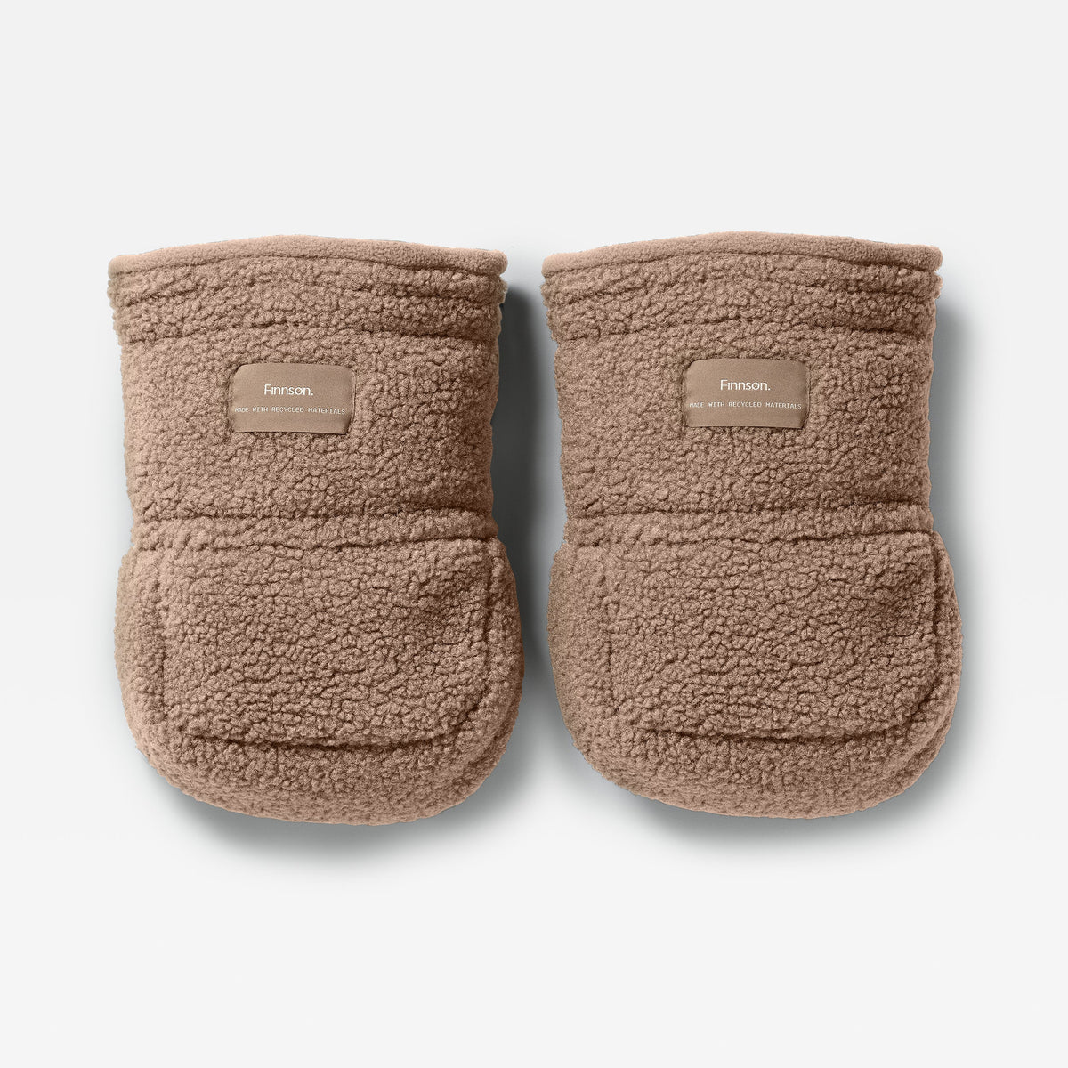 Finnson Astrid Universal Stroller Mittens - Mocha Borg