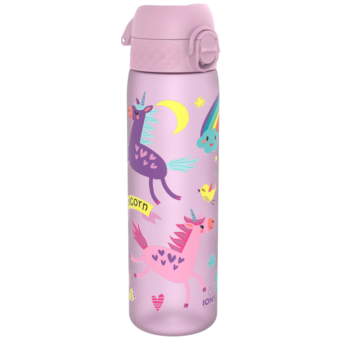 ION8 Unicorns slim leak-proof water bottle 500ml