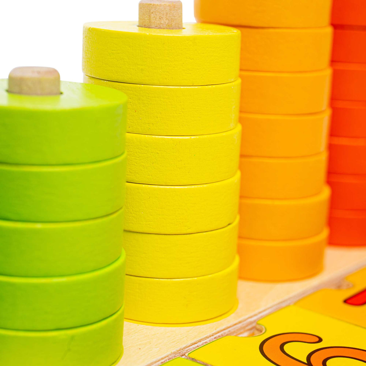 Bigjigs Toys Learn to Count Wooden Maths Puzzle