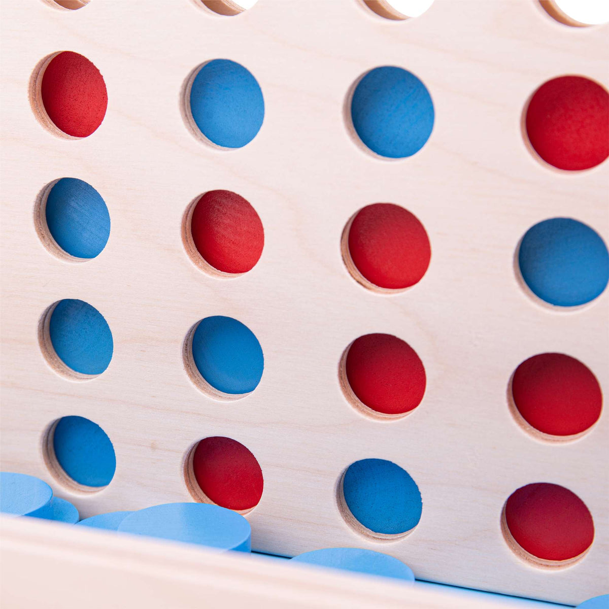 Bigjigs Toys Wooden Four in a Row Game