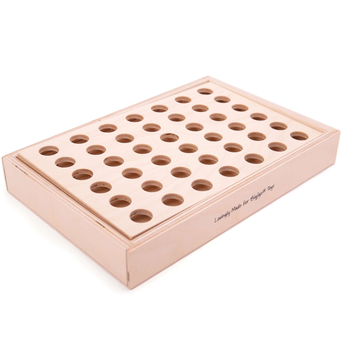 Bigjigs Toys Wooden Four in a Row Game