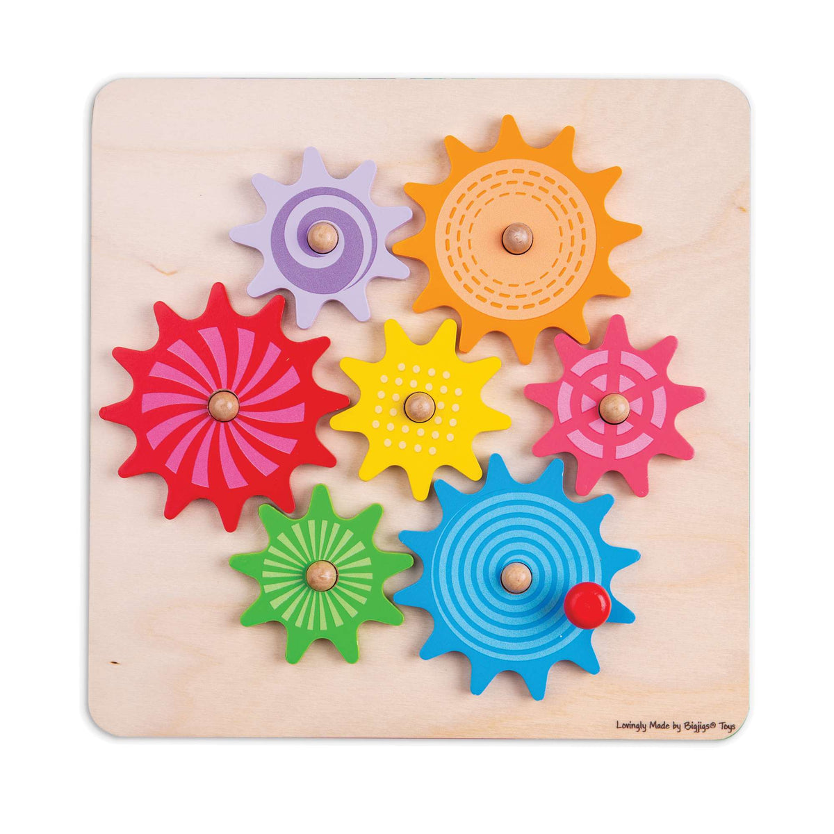Bigjigs Toys Wooden Cog Puzzle