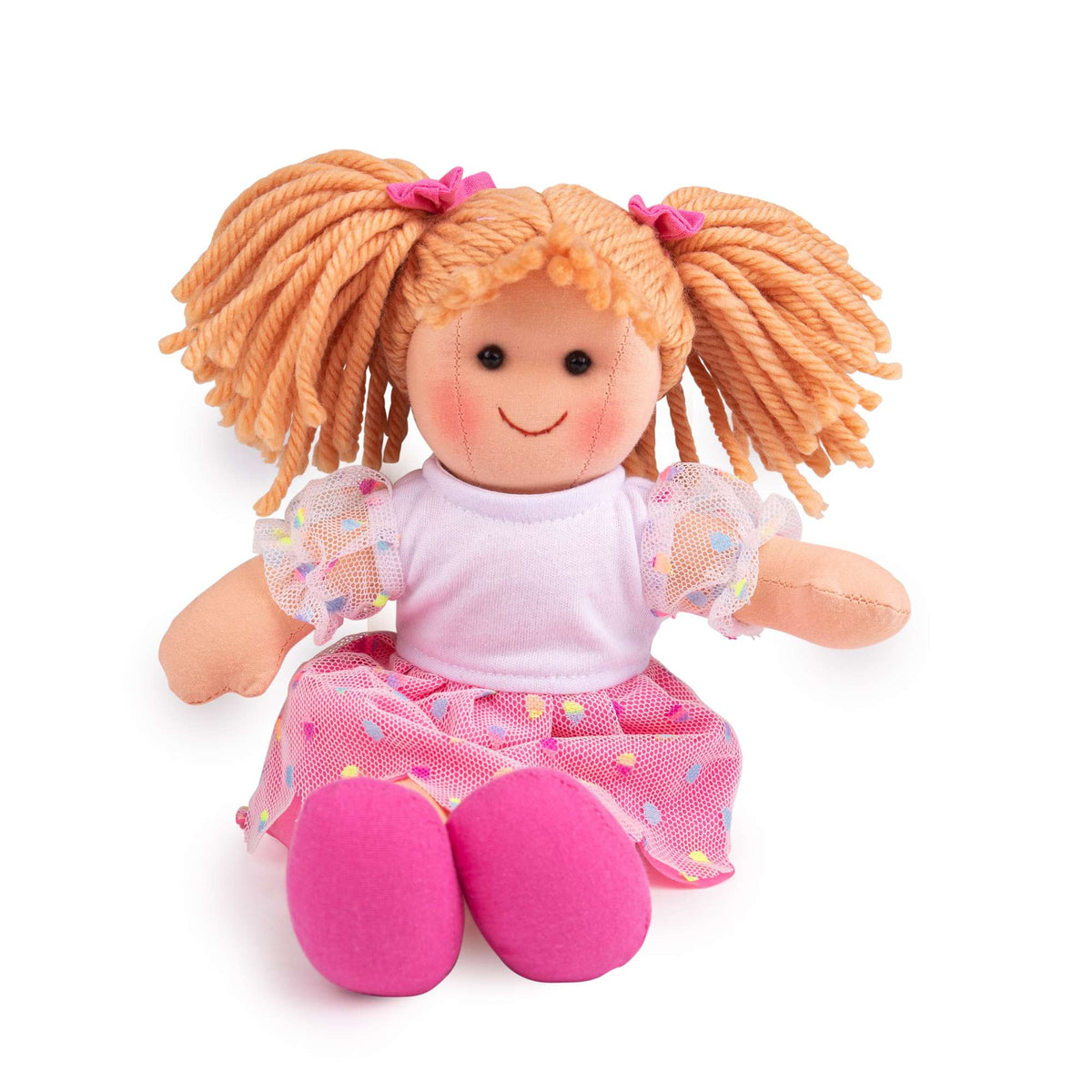 Bigjigs Toys Darcie Rag Doll - Small 28cm