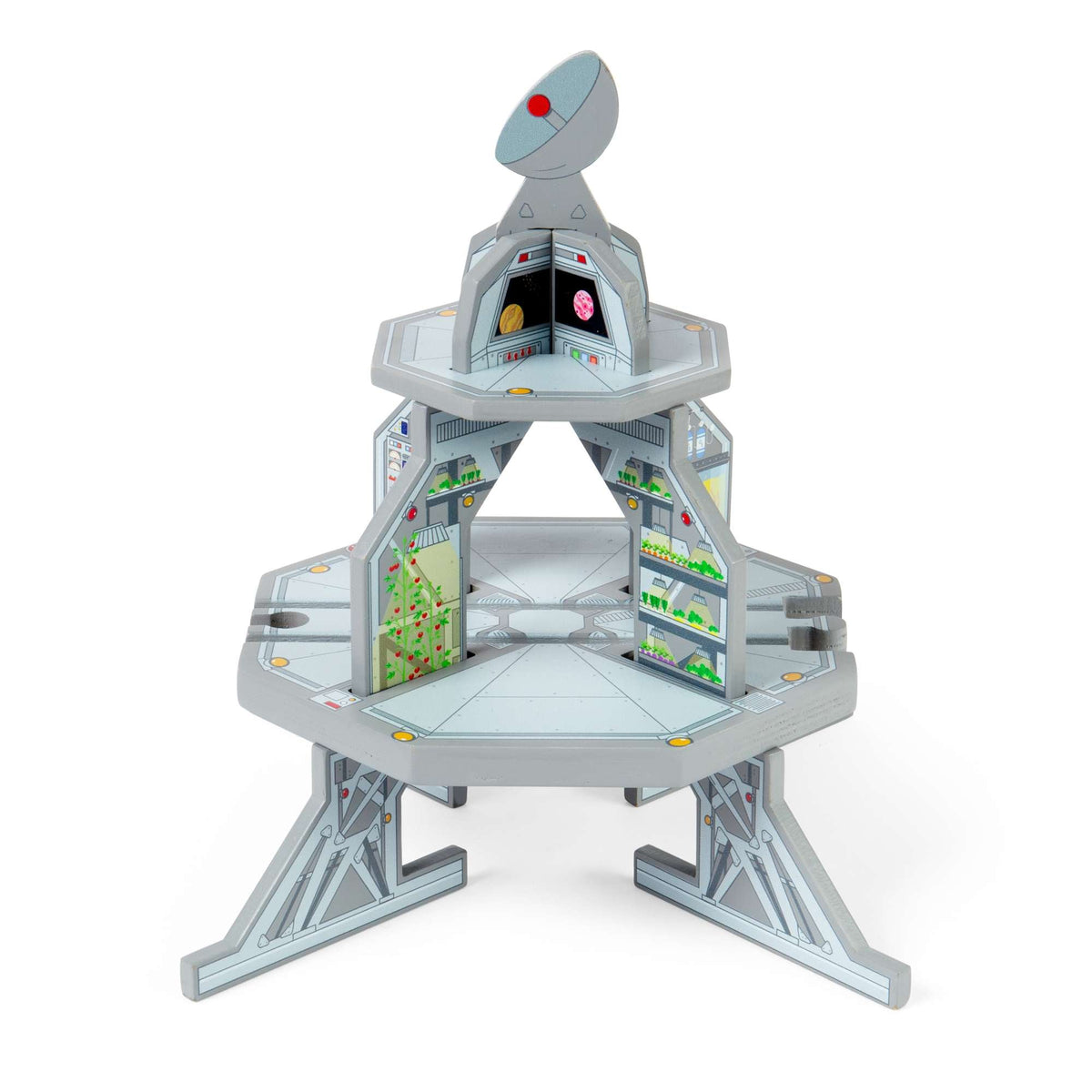 Bigjigs Rail Space Train Set - 40 Pieces