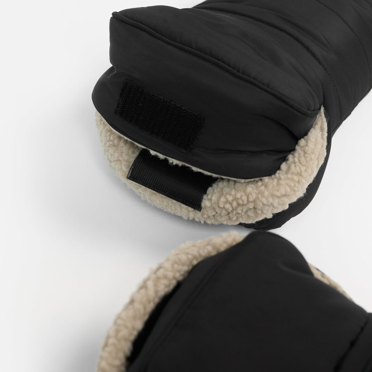 Finnson Astrid Universal Stroller Mittens - Black