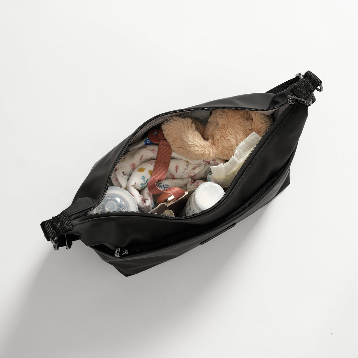 Finnson Fia Stroller Organiser with Clips - Black