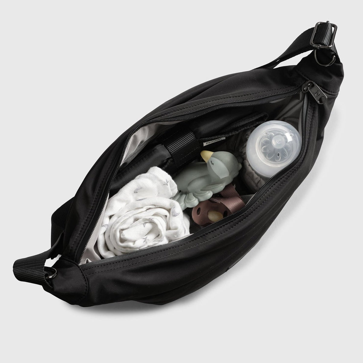 Finnson Osma Stroller Organiser with Clips - Black