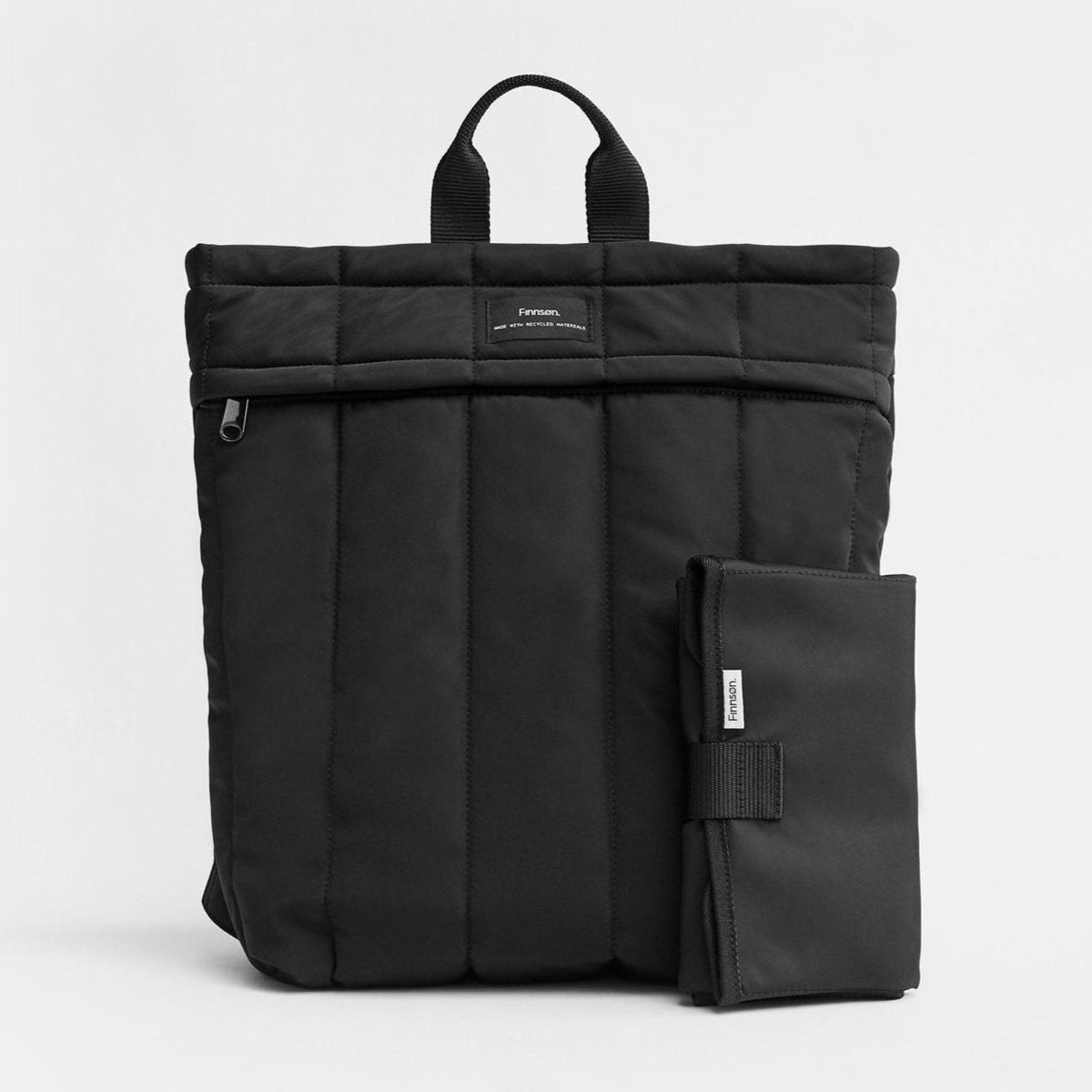 Finnson Rae Changing Backpack with Changing Mat - Black