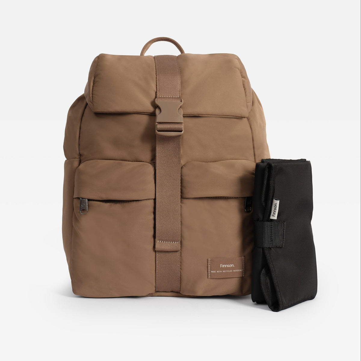 Finnson Elise Changing Backpack with Changing Mat - Mocha