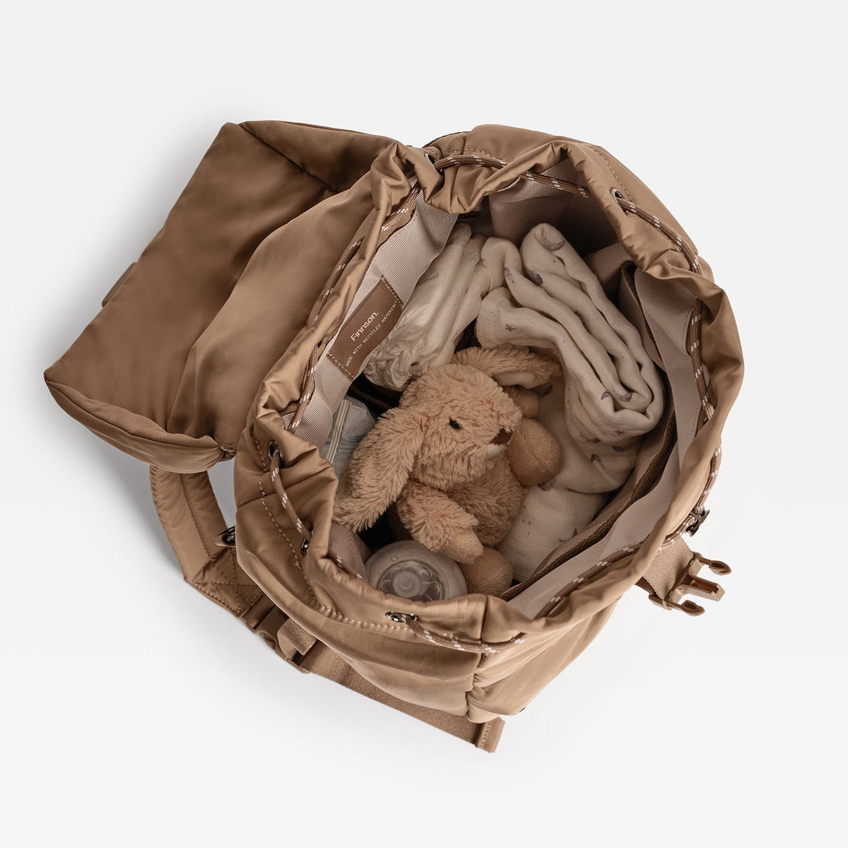 Finnson Elise Changing Backpack with Changing Mat - Mocha