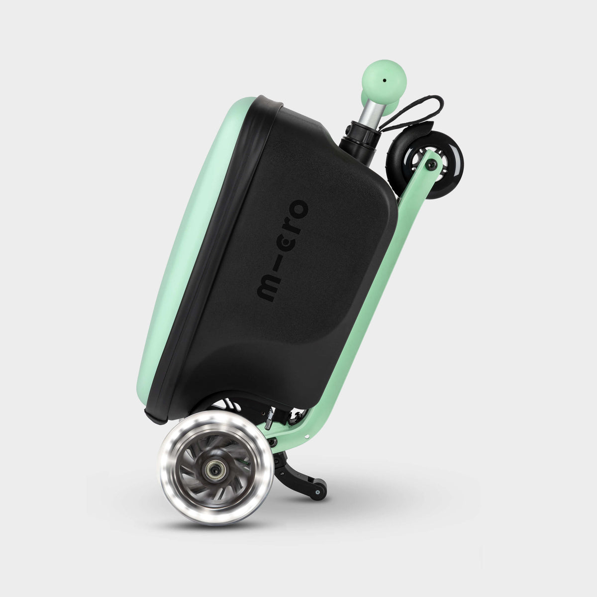 Micro Mini Micro LED Luggage Scooter - Mint