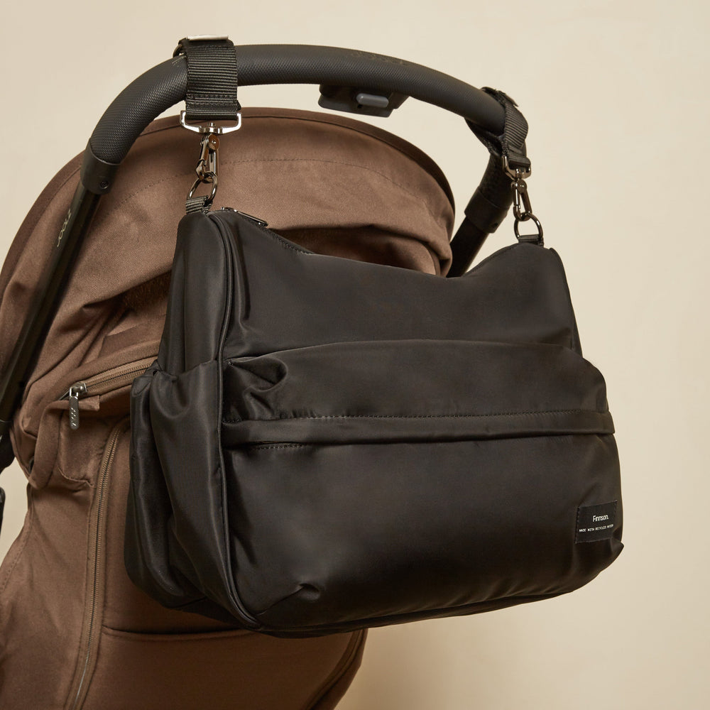 Finnson Clara Changing Bag with Changing Mat - Black