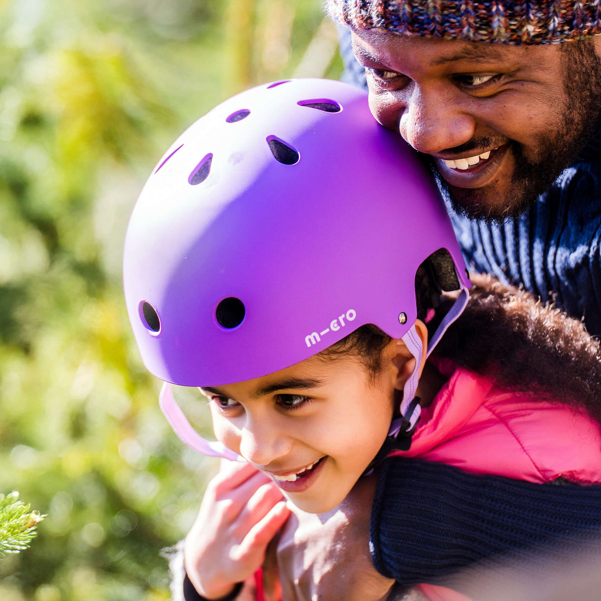 Micro Plain Helmet - Purple