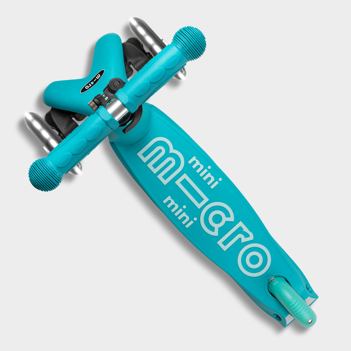 Micro Mini Micro Deluxe LED Scooter - Aqua