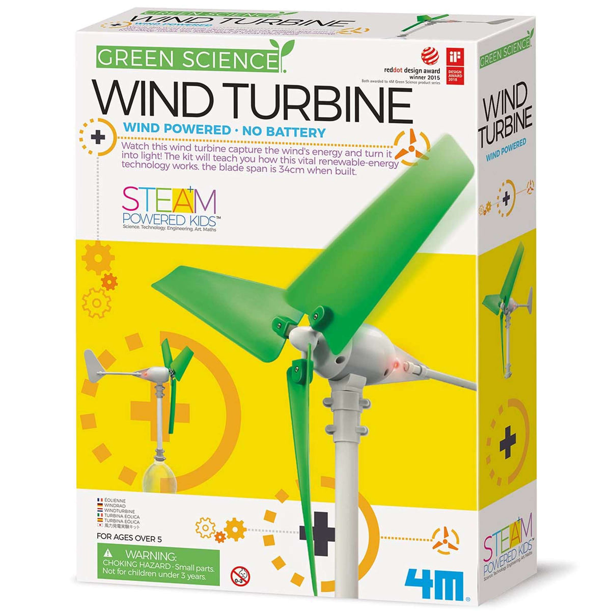4M Green Science Wind Turbine Kit
