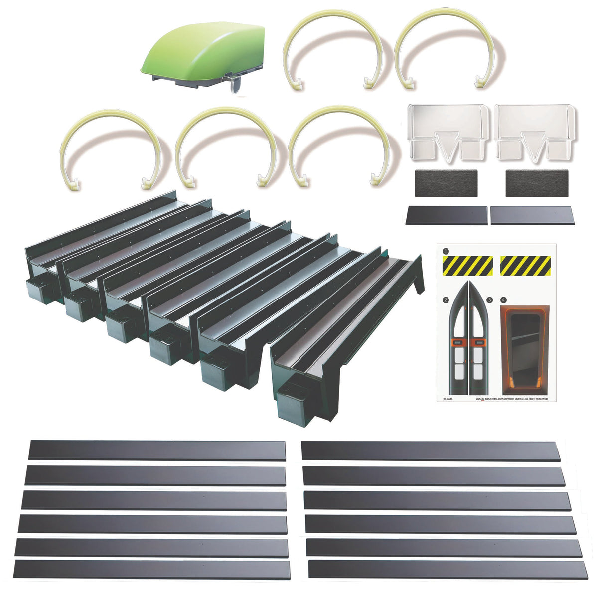 4M KidzLabs Glow Hi-Speed Maglev Train Kit