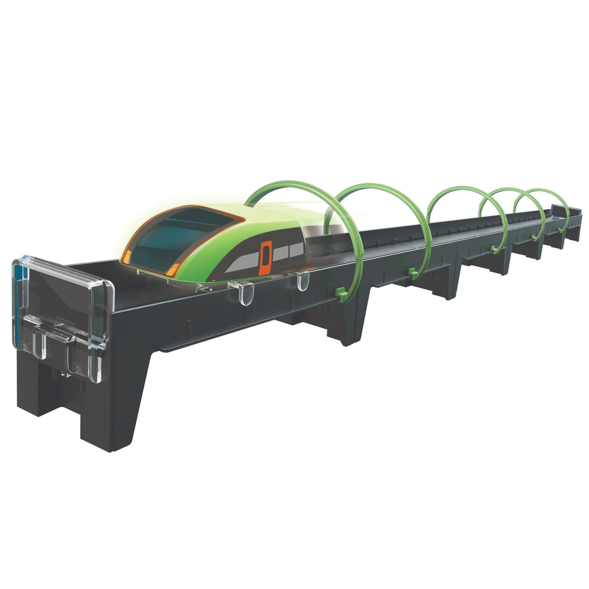 4M KidzLabs Glow Hi-Speed Maglev Train Kit