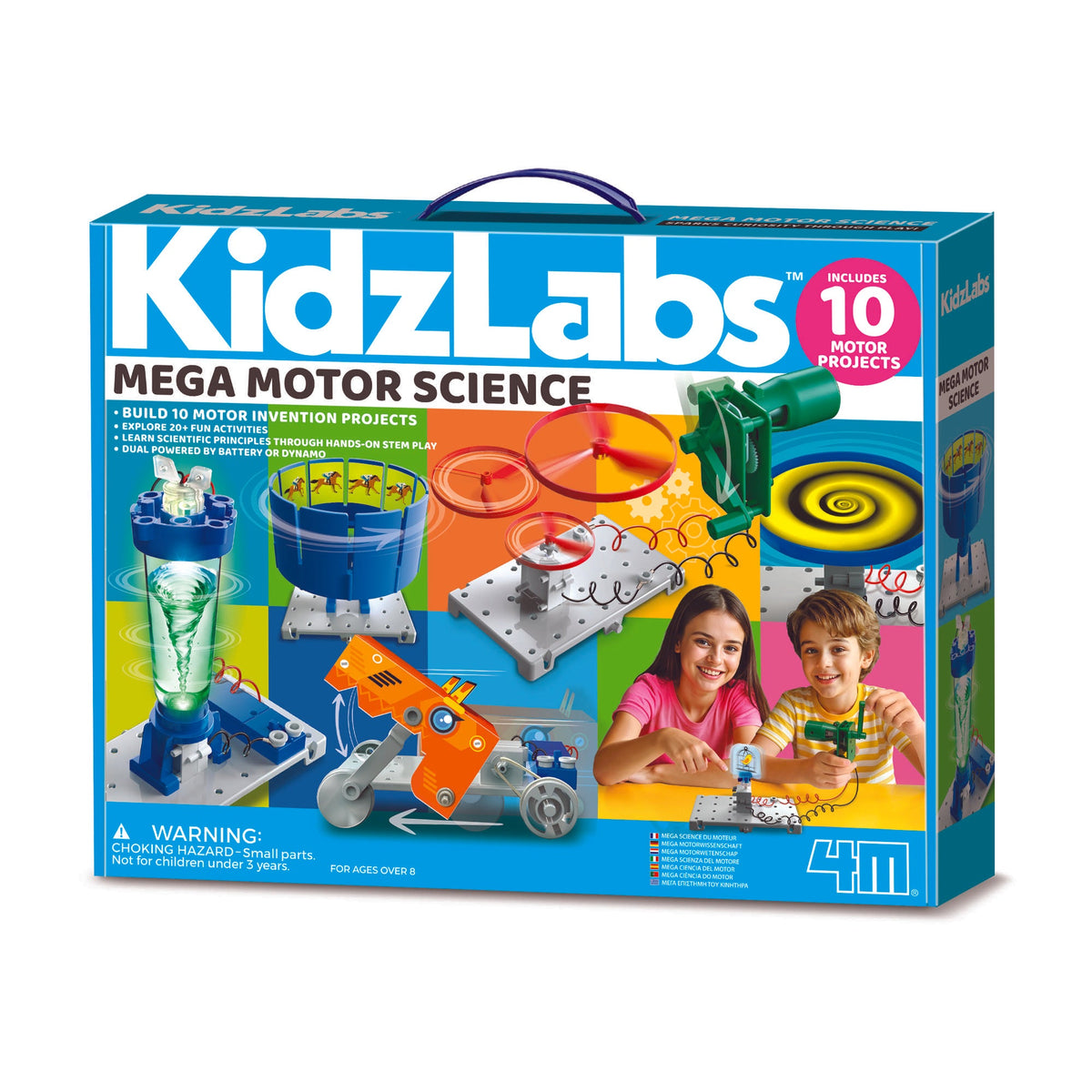 4M KidzLabs Mega Motor Science Kit