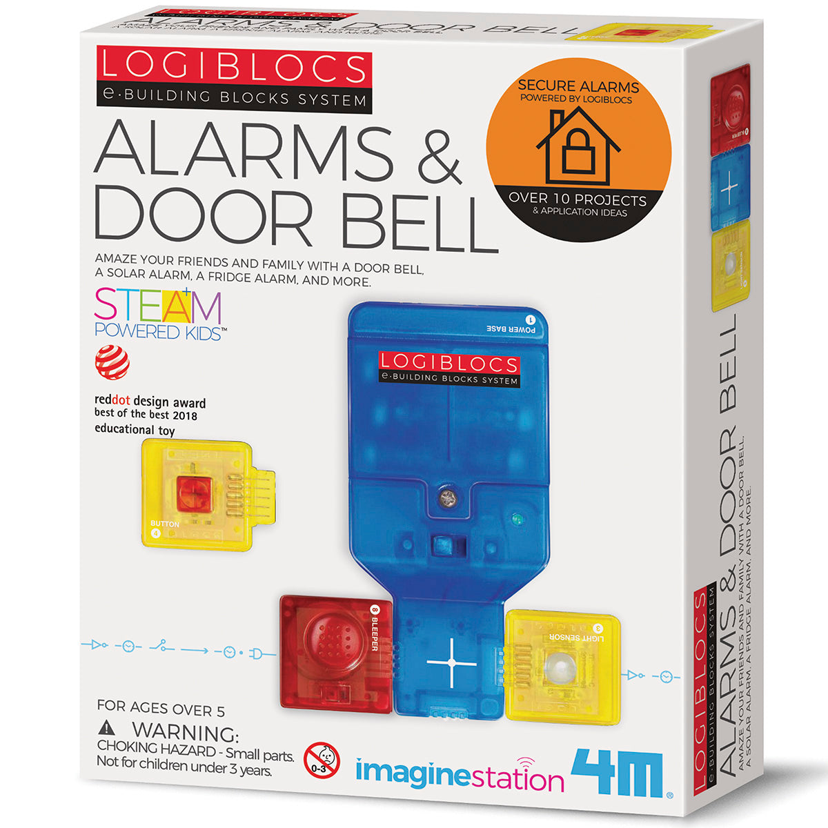 4M Logiblocs Alarms & Door Bell Electronics Kit