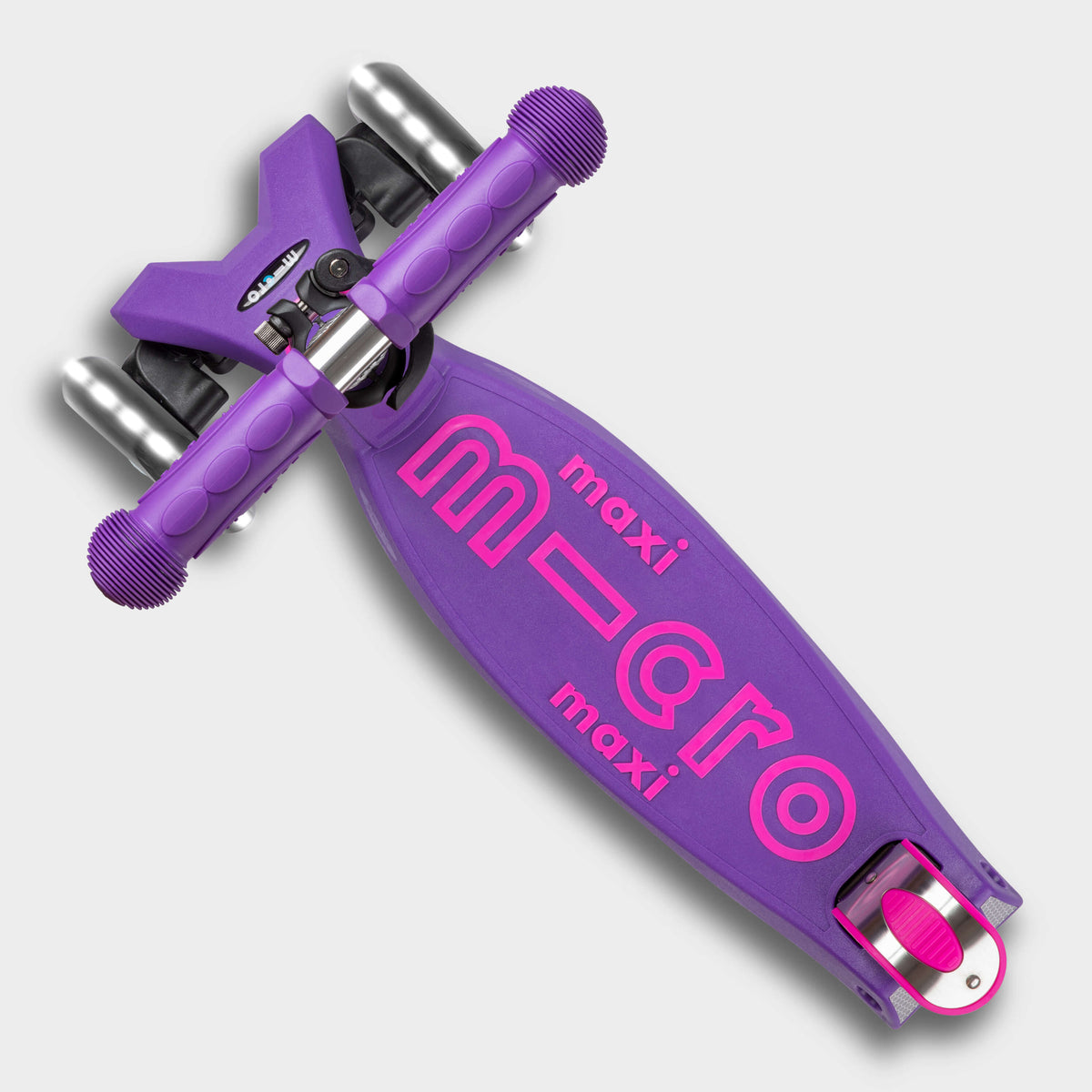 Micro Maxi Micro Deluxe LED Scooter - Purple