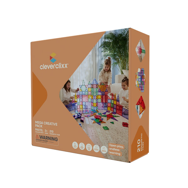 Cleverclixx Mega Creative Pack Pastel - 210 Pieces