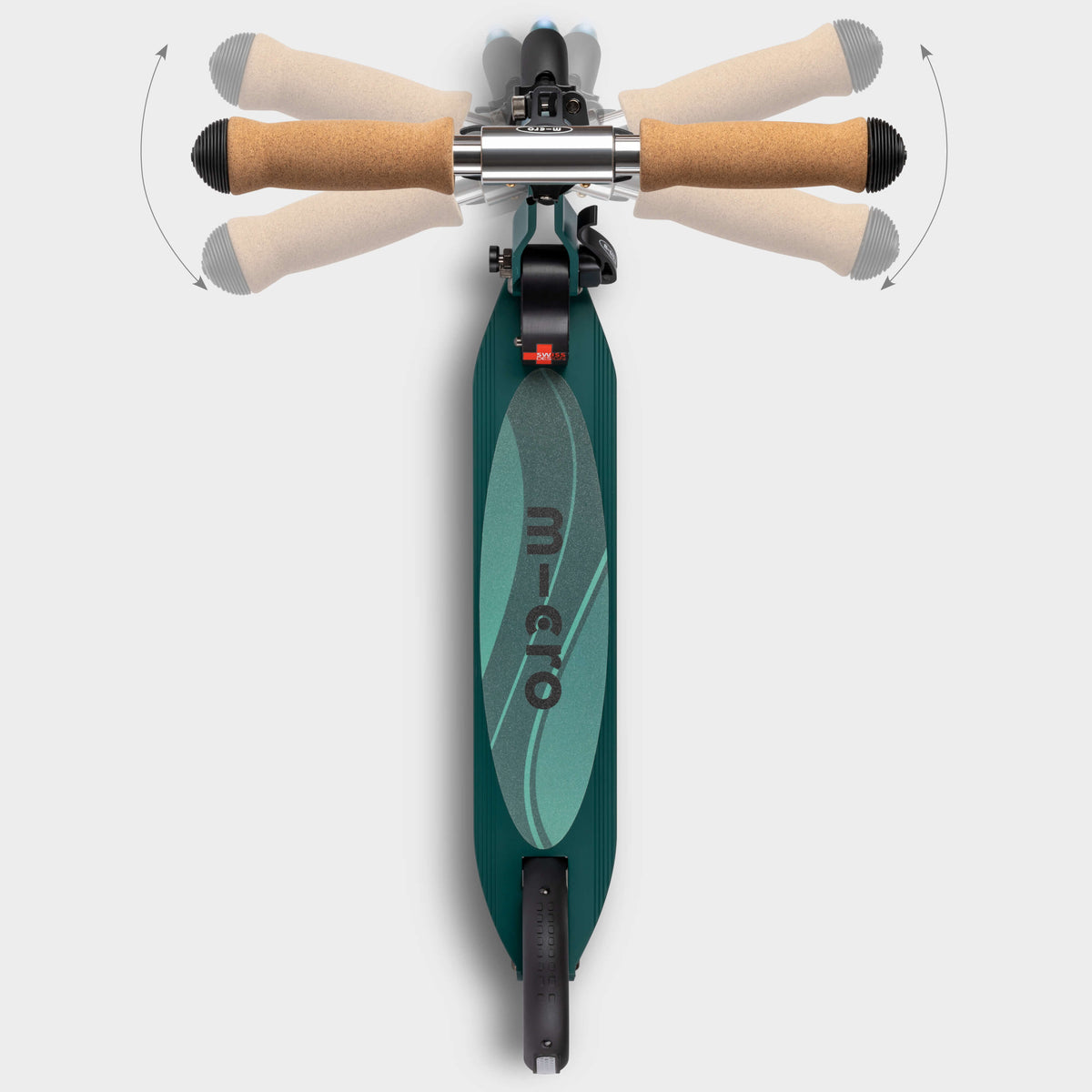 Micro Recycled Sprite LED Scooter - Green