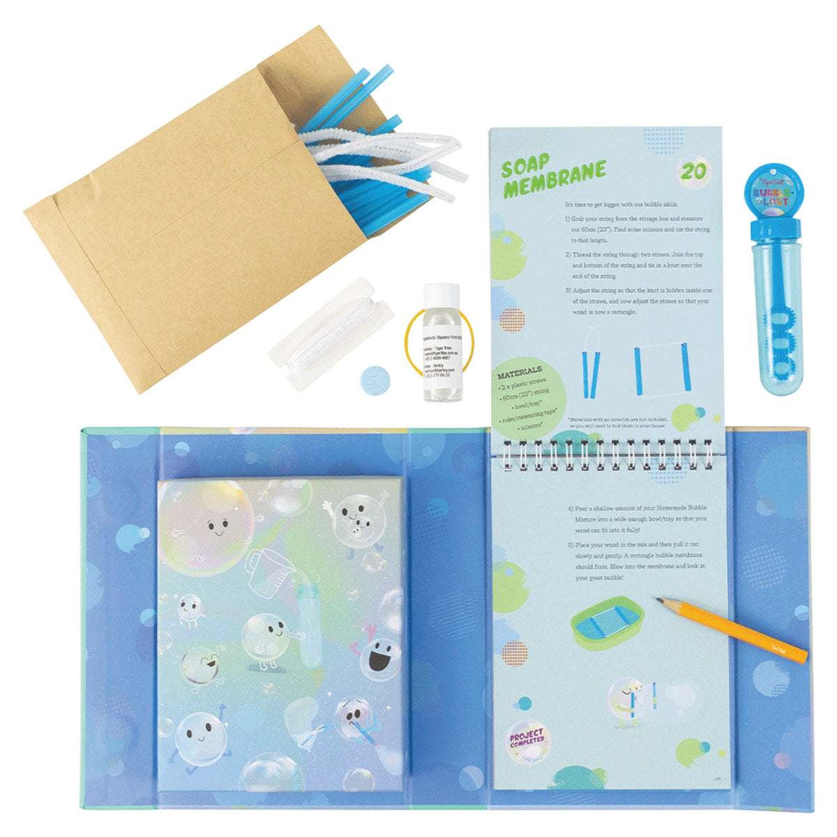 Tiger Tribe Bubble-ology Soapy Science Kit