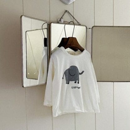 Anggo T-Shirt Unisex Elephant T-shirt (Cream)
