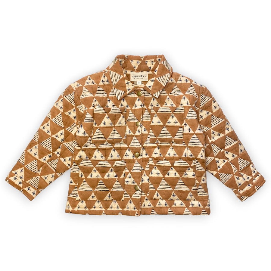 Apaches Jacket Astral Quilted Jacket (Caramel)