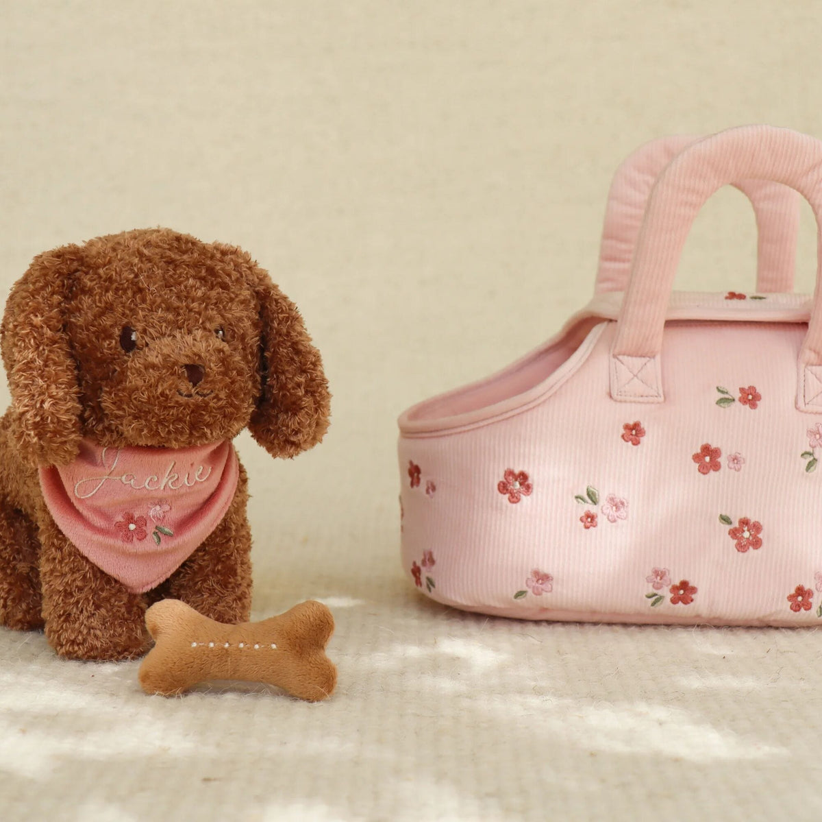 Arlo's Place Little Dutch Jackie Dog in a Bag.