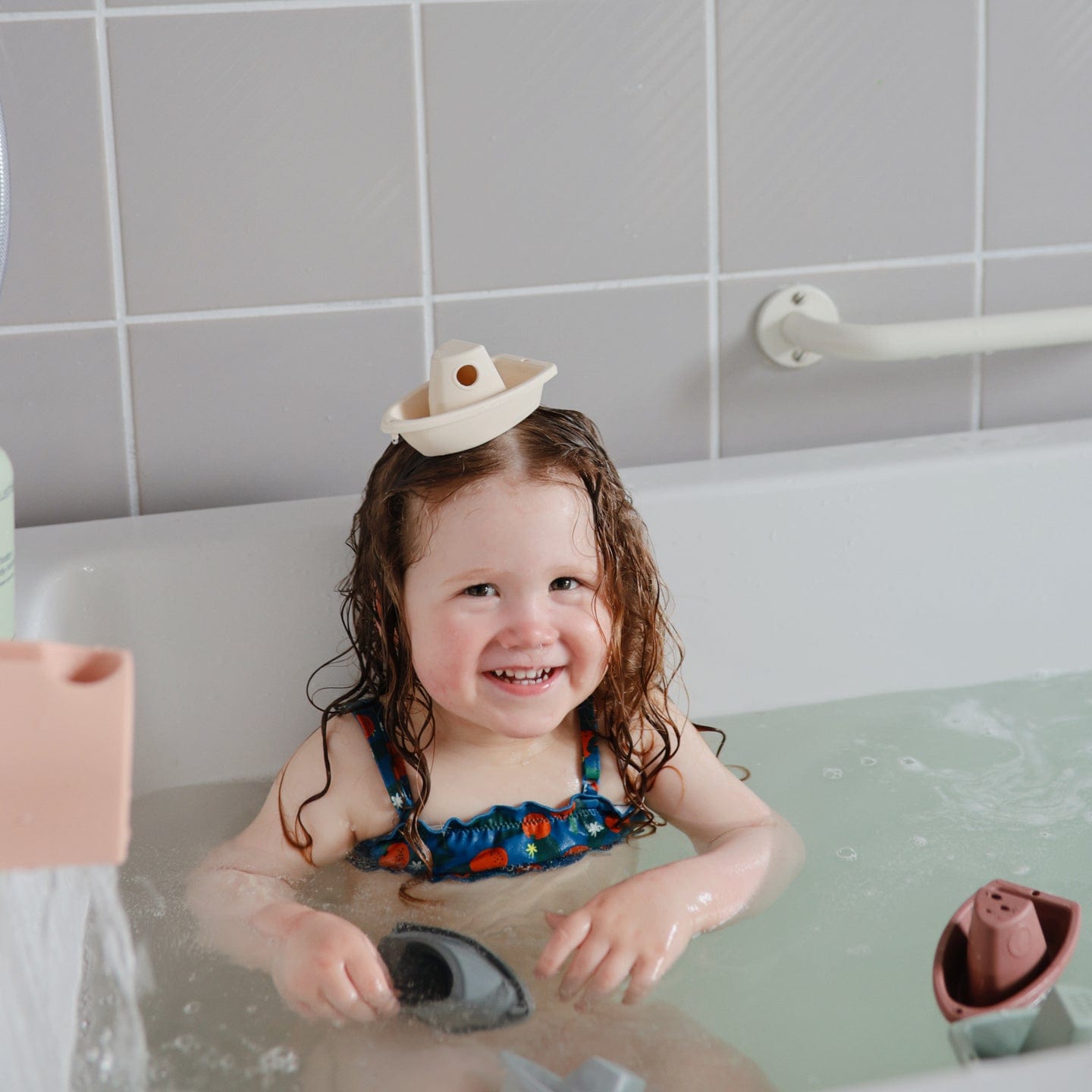 Arlo's Place Mushie Bath Boats Set (Original)