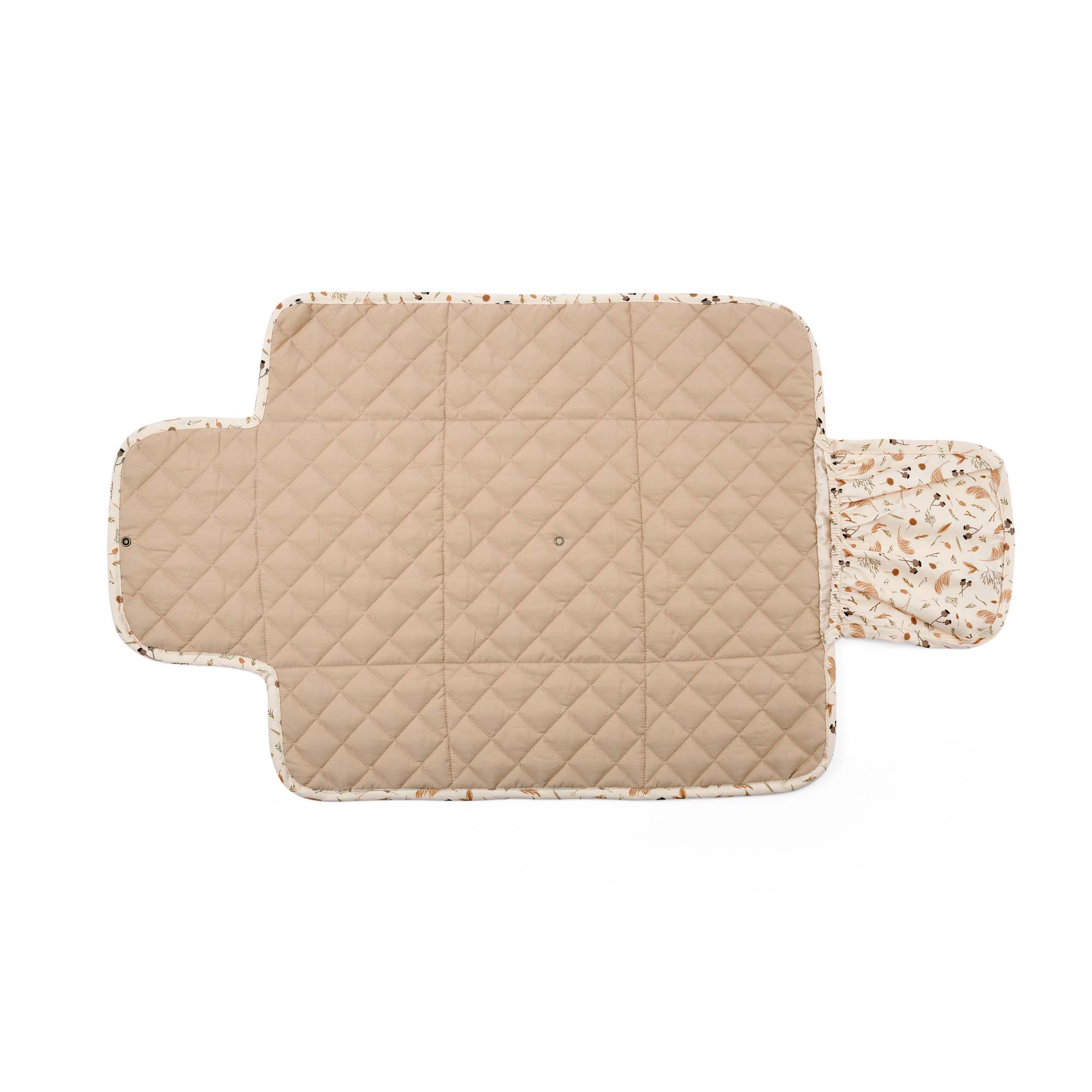 Avery Row Changing Mat Organic Cotton Travel Baby Changing Mat (Grasslands)