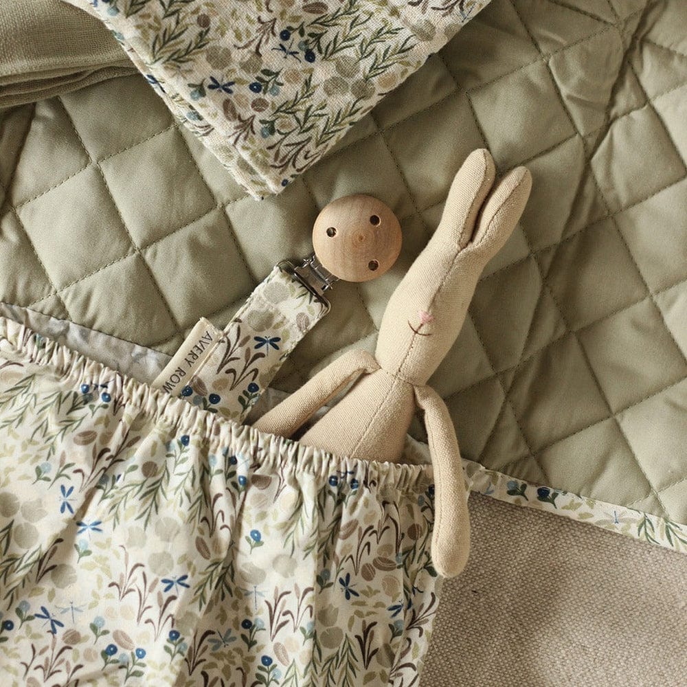 Avery Row Changing Mat Organic Cotton Travel Baby Changing Mat (Riverbank)