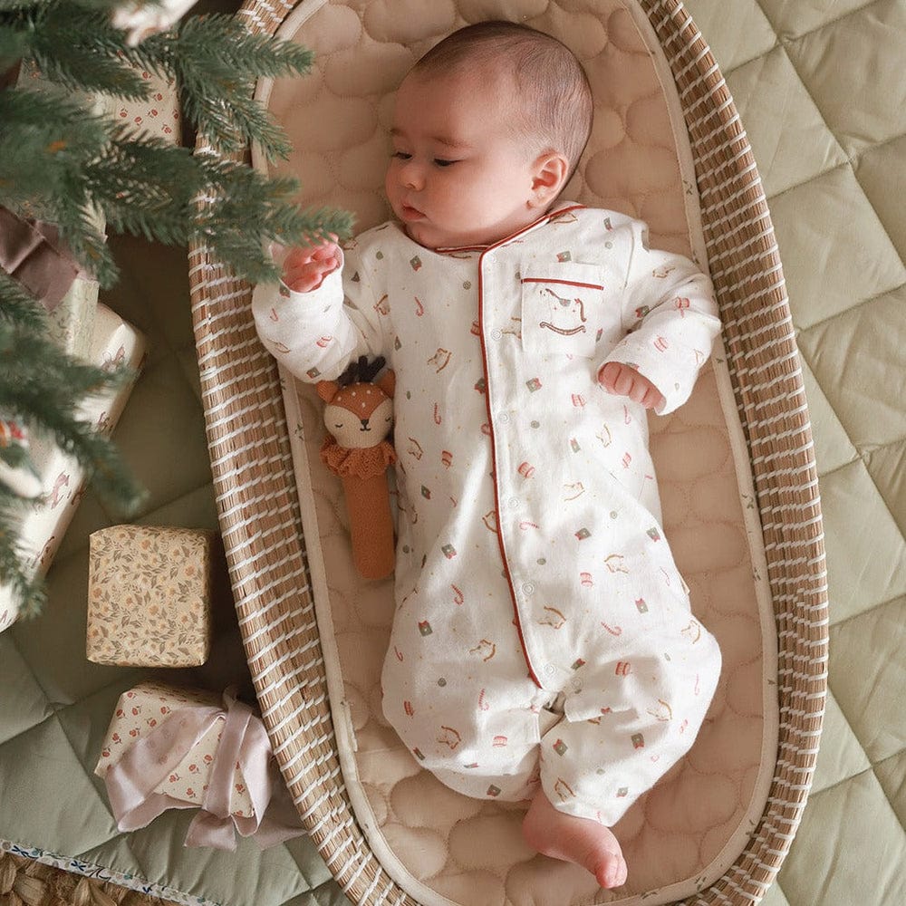 Avery Row Christmas Pj Avery Row Christmas Nutcracker Baby Sleepsuit