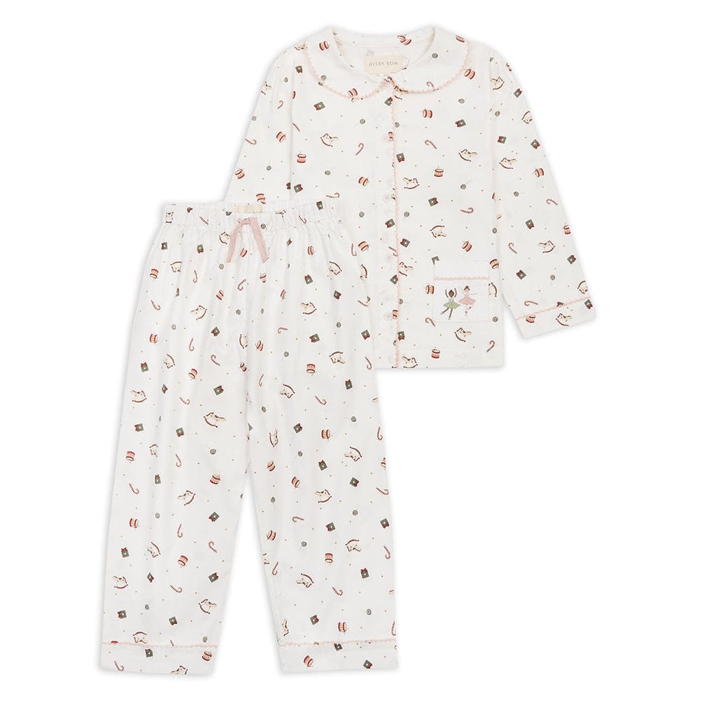 Avery Row Christmas Pj Avery Row Girls Christmas Nutcracker Pyjamas