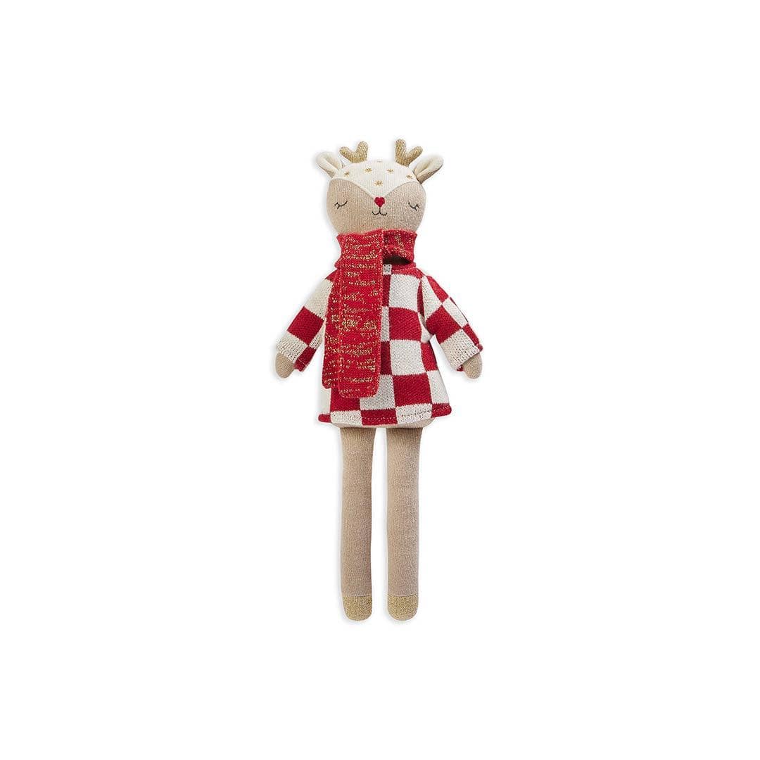Avery Row Dolls Avery Row Knitted Doll - Christmas Reindeer