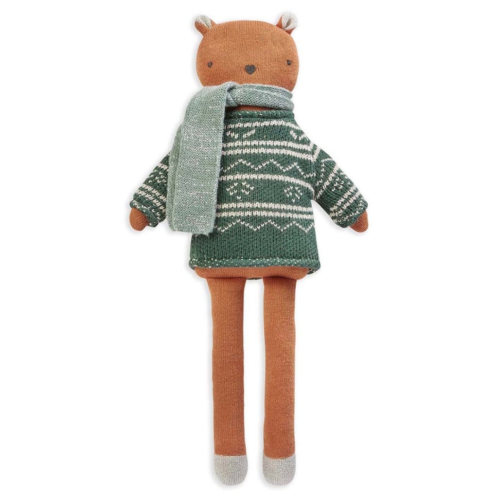 Avery Row Dolls Avery Row Knitted Doll - Christmas Squirrel
