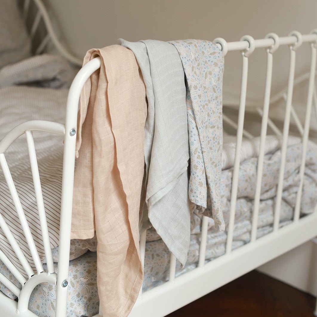Avery Row Muslin Square Avery Row Organic Baby Muslin Squares Set Of 3 (Nature Trail)