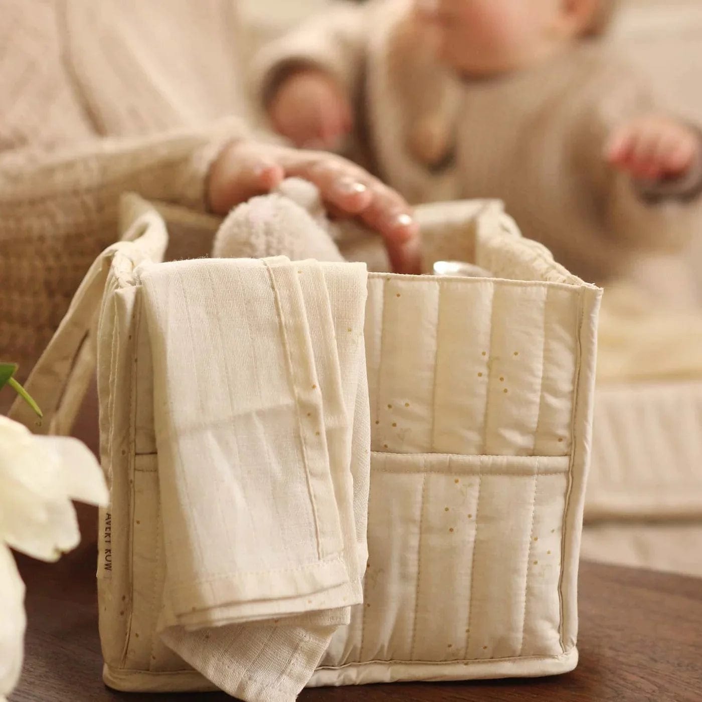 Avery Row Nappy Caddy Avery Row Nappy Caddy (Wild Chamomile)
